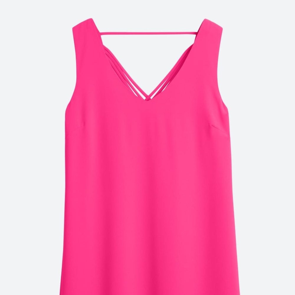 NWT Skies are Blue Sharen V-neck Pink dress